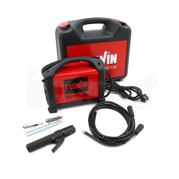 Telwin Force 205 dotazione saldatrice con valigetta e accessori