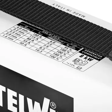 Telwin Infinity 200 + Accessori saldatrice inverter a elettrodo