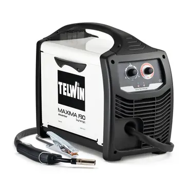 Telwin Maxima 190 Synergic - Saldatrice Inverter a Filo Animato FLUX, MIG-MAG e Brazing