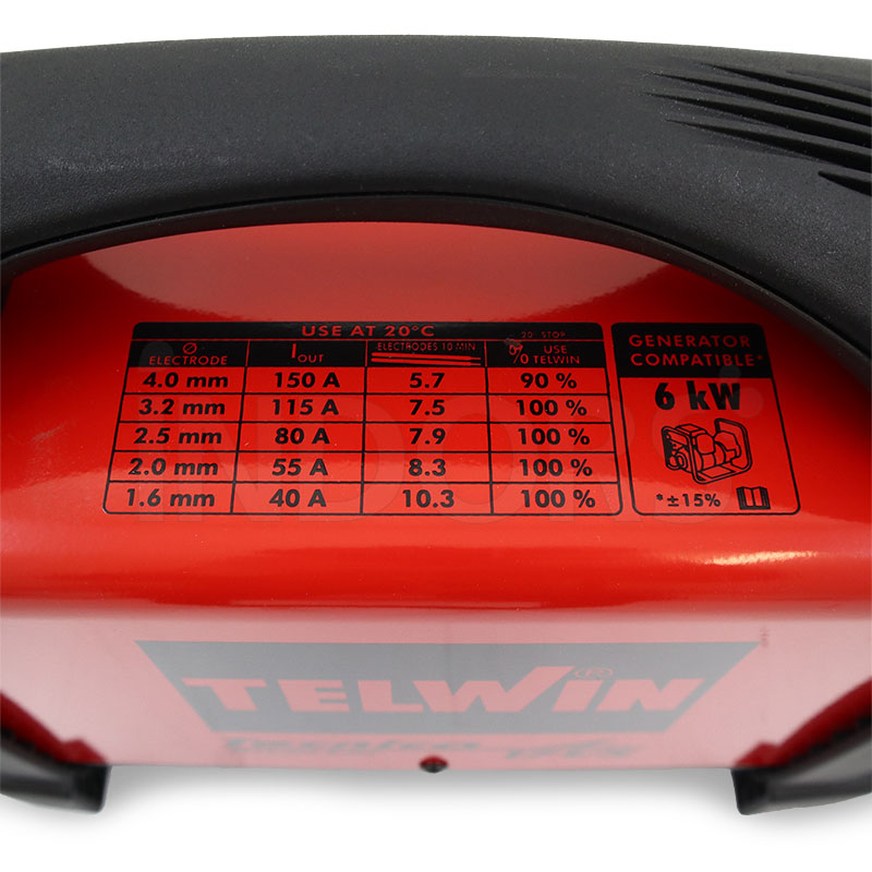 Telwin Tecnica 171/S - Inverter electrode welding machine up to 4 mm