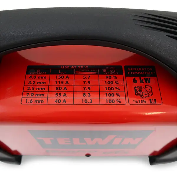 Telwin Tecnica 171/S - Saldatrice Inverter a Elettrodo fino 4 mm