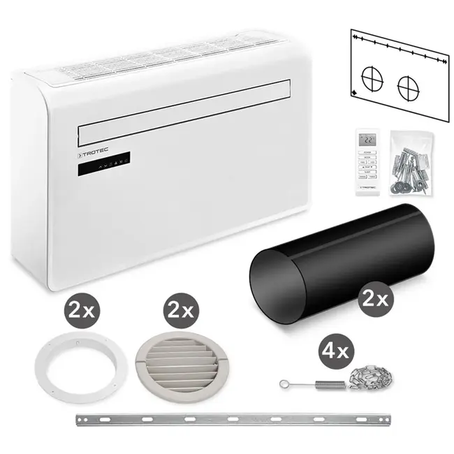 dotazione Trotec PAC-W 2650 SH - Climatizzatore con funzione Riscaldamento