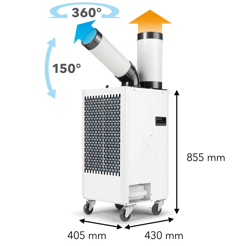 Trotec Spotcool PT 2700 SP - Raffrescatore mobile