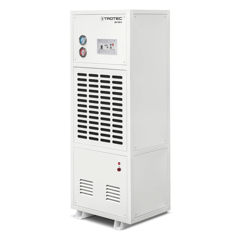 Trotec DH 105 S - Industrial Dehumidifier 175.2 L/24 h with Integrated Condensation Pump