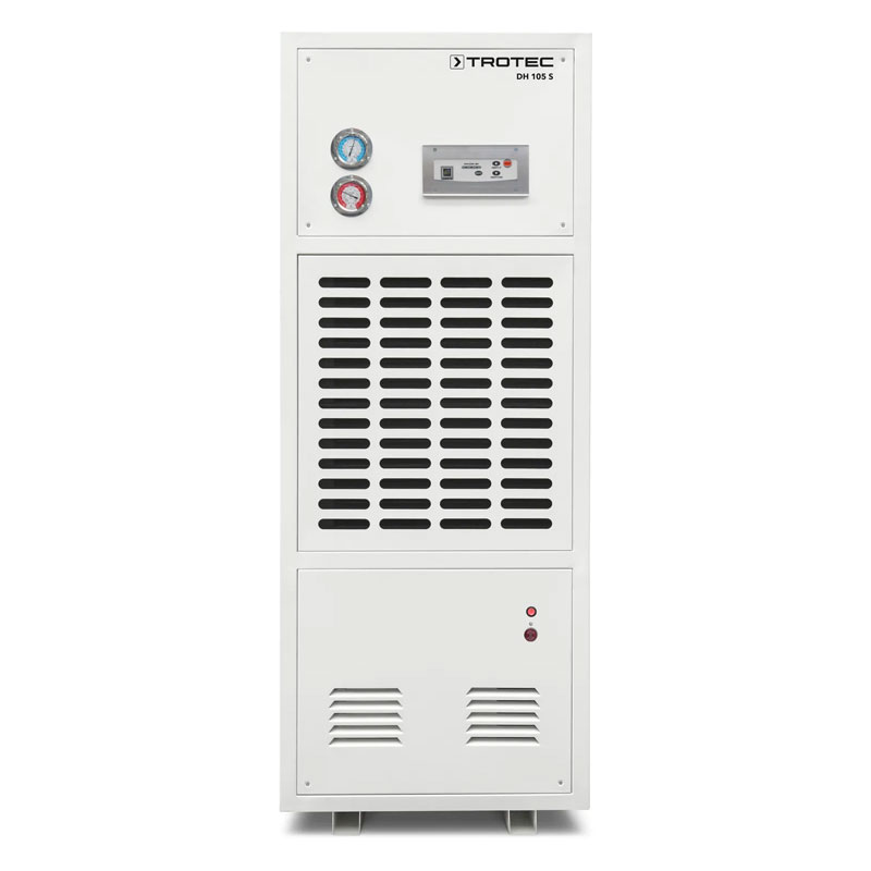 Trotec DH 105 S - Industrial Dehumidifier 175.2 L/24 h with Integrated Condensation Pump