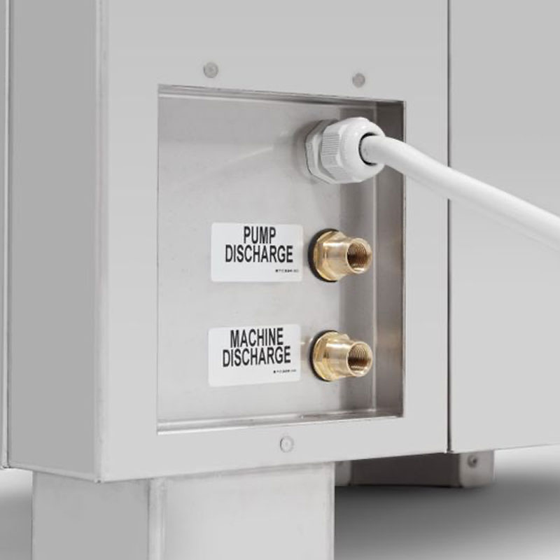 Trotec DH 160 BX ES connections