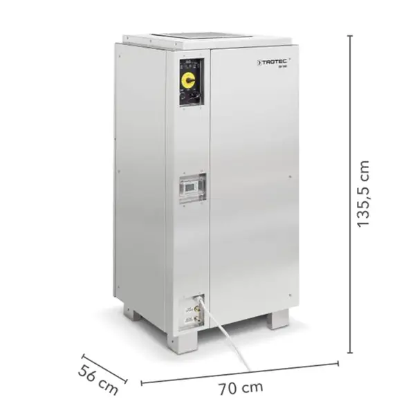 Trotec DH 310 BX ES inox dimensioni