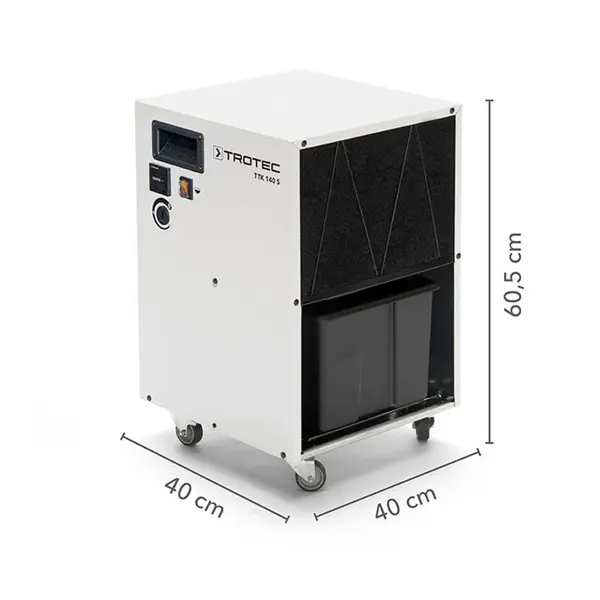 Trotec TTK 140 S 1120000141 - Deumidificatore facile manutenzione