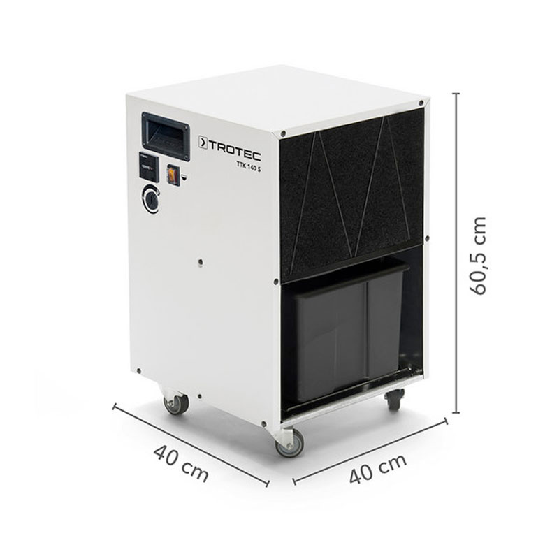 Trotec TTK 140 S 1120000141 - Deumidificatore facile manutenzione