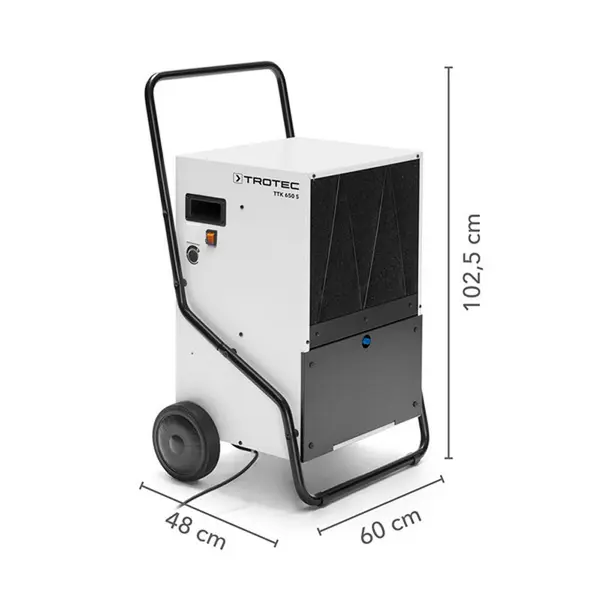 Trotec TTK 650 S 1120000171 - Deumidificatore facile manutenzione