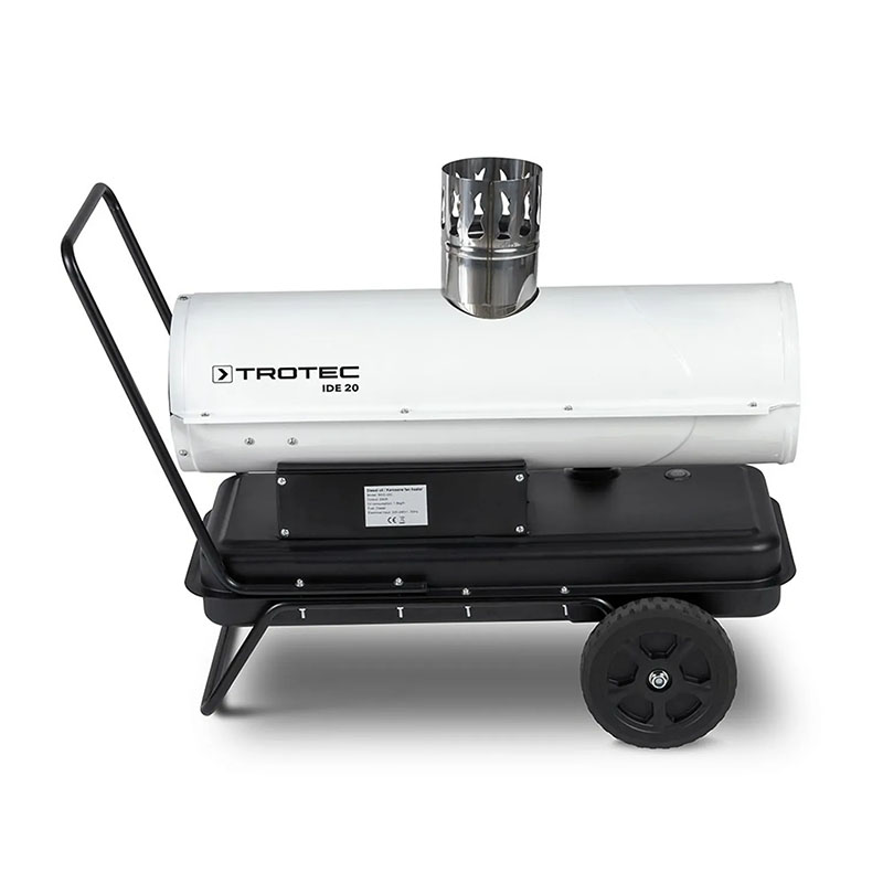 Trotec IDE 20 1430000215 - Generatore di Aria Calda Compatto a Gasolio Combustione Indiretta
