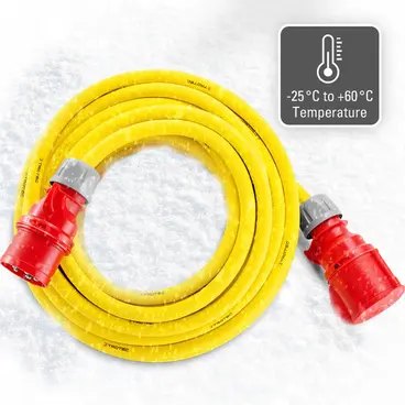 Trotec 7333000379 - Prolunga professionale 20 m trifase 400 V Made in Germany