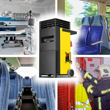 Riscaldamento decontaminazione, disinfezione e purificazione
