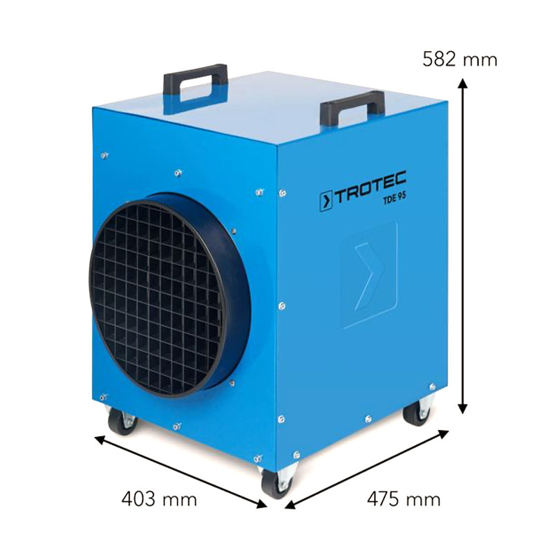 Trotec TDE 95 V2 riscaldatore aria calda