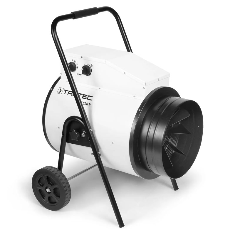 Trotec TDS 120 R - Cannone d'aria Calda Elettrico 400V con 3 modalità di funzionamento