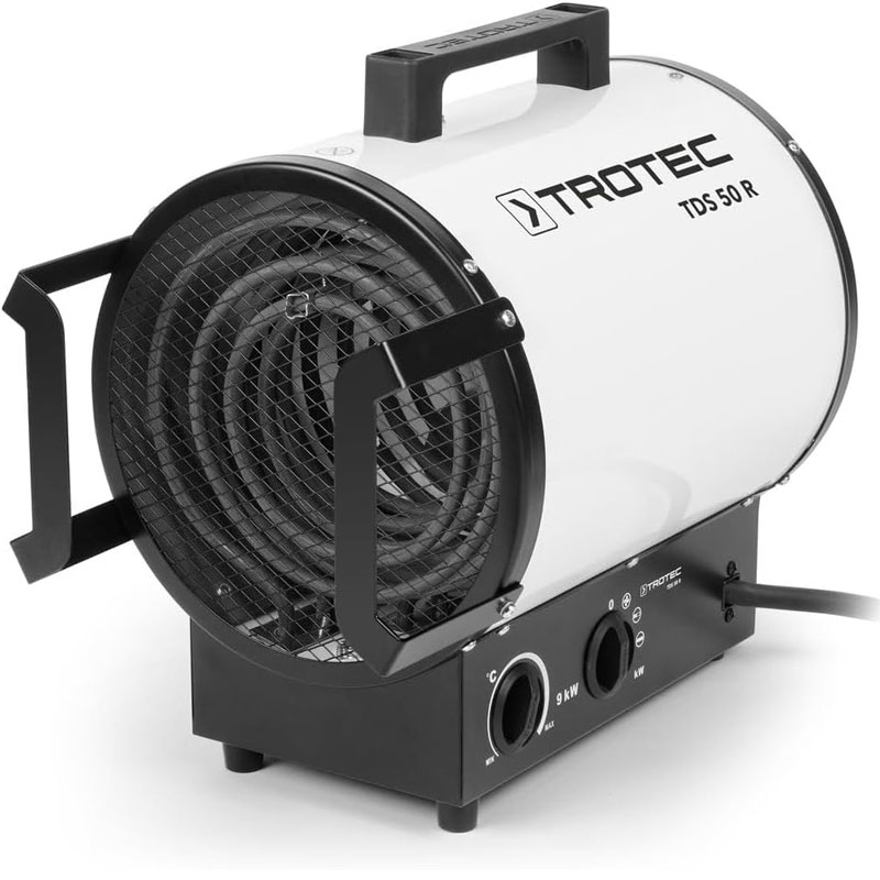 Trotec TDS 50 R - 1410000008 Riscaldatore Elettrico 9 kW con regolazione in 3 modalità
