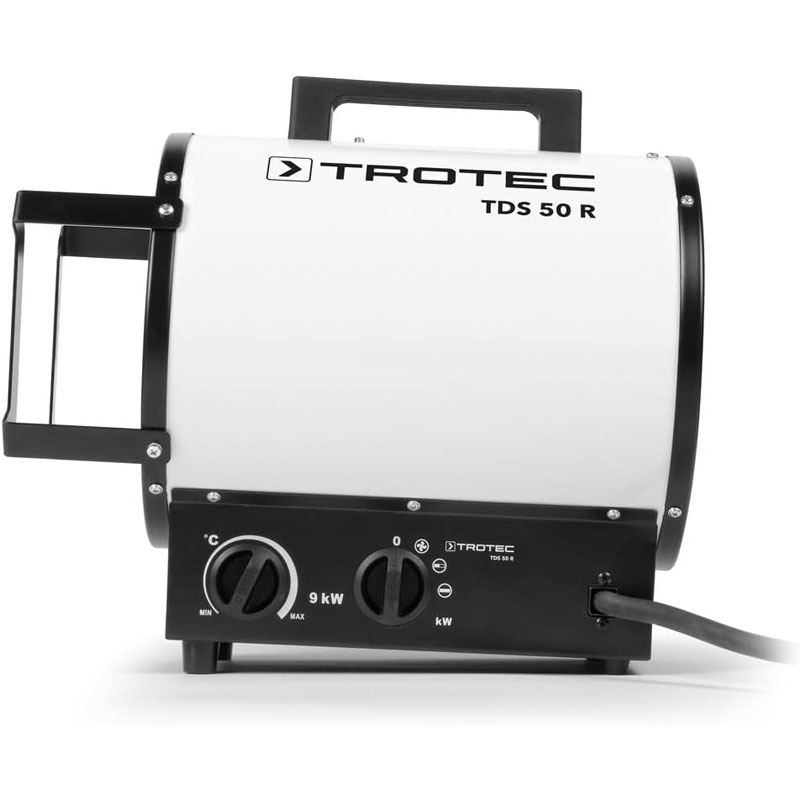 Trotec TDS 50 R - 1410000008 Riscaldatore Elettrico 9 kW con regolazione in 3 modalità