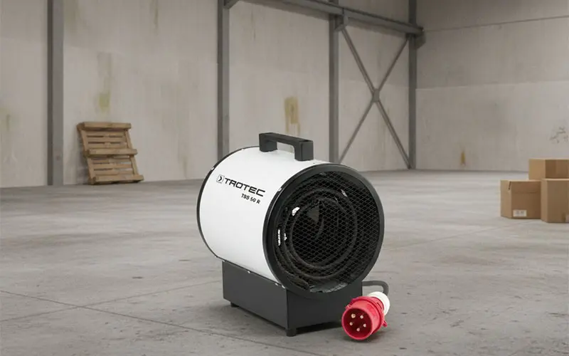 Trotec TDS 50 R - Riscaldatore Elettrico 9 kW con regolazione in 3 modalità