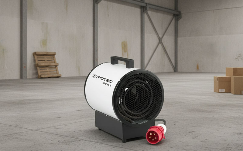 Trotec TDS 50 R - Riscaldatore Elettrico 9 kW con regolazione in 3 modalità