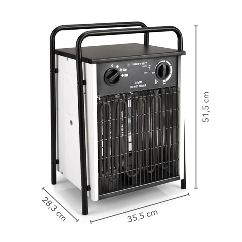 Trotec TDS 50 - Three-Phase Electric Heater 9 kW