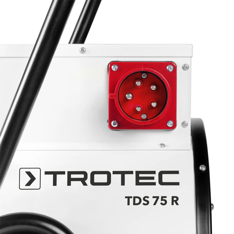 Trotec TDS 75 R - 15 kW Electric Heater with Wheels and 4-Mode Control