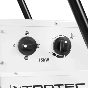 Trotec TDS 75 R - Riscaldatore Elettrico 15 kW con ruote e regolazione in 4 modalità