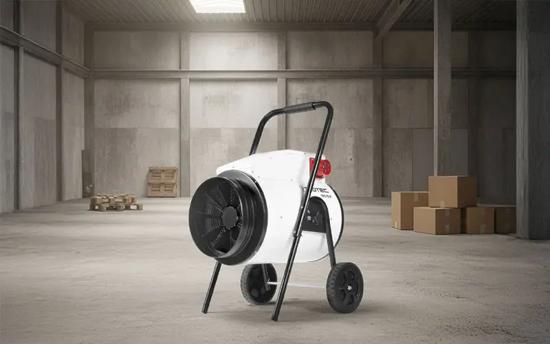 Trotec TDS 75 R - Riscaldatore Elettrico 15 kW con ruote e regolazione in 4 modalità