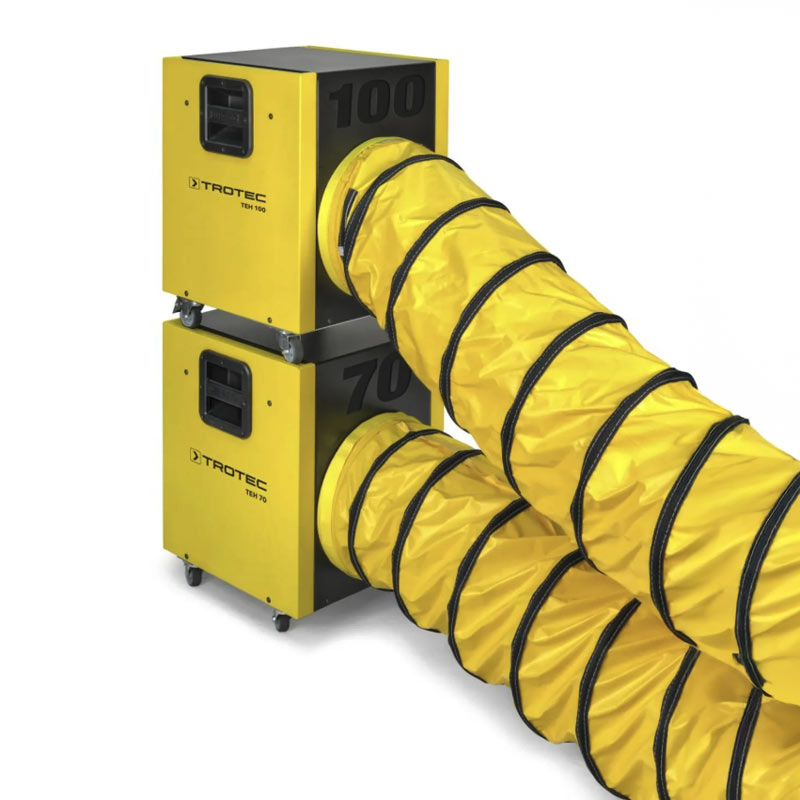 Trotec TEH 100 1410000220 - Riscaldatore Elettrico Professionale Trifase 400V