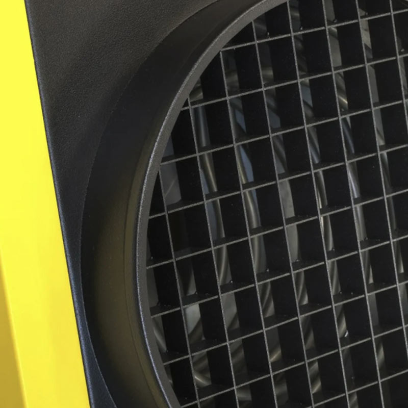 Trotec TEH 100 1410000220 - Riscaldatore Elettrico Professionale Trifase 400V