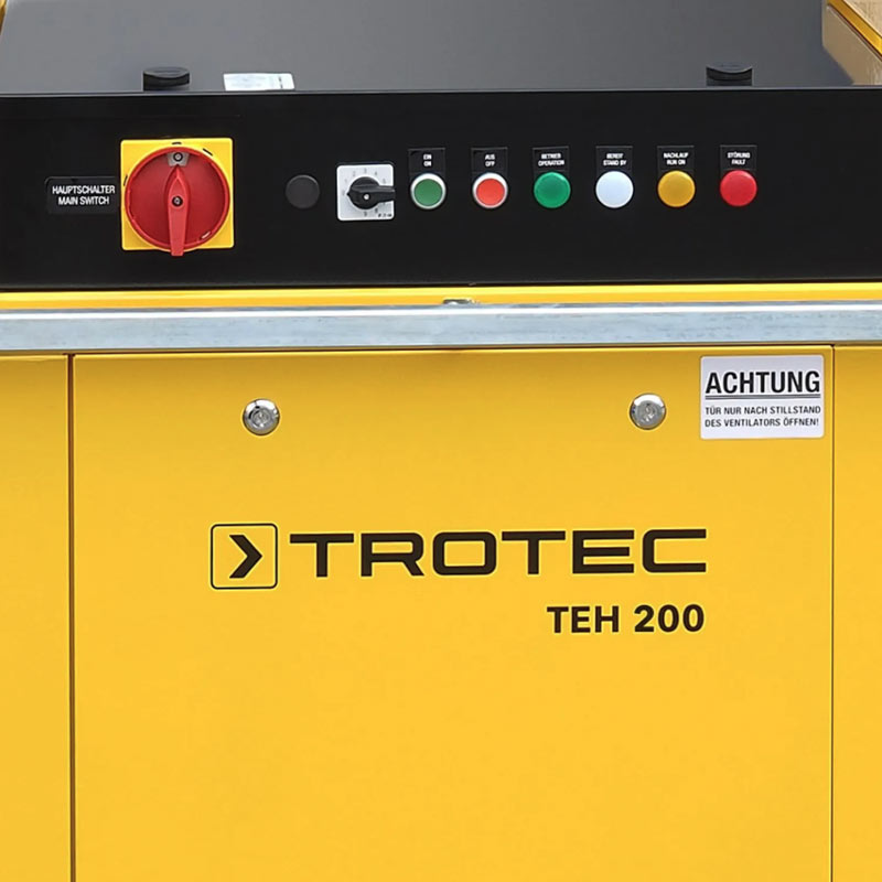 Trotec TEH 200 1410000150 - Professional High-Power Electric Heater 41.5 kW