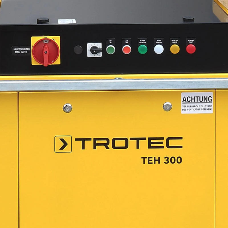 Trotec TEH 300 1410000155 - Professional High-Power Electric Heater 84 kW
