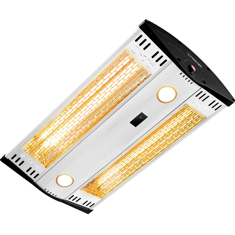 Trotec IR 2000 C 1410003205 - Riscaldatore a Soffitto di Design ad Infrarossi