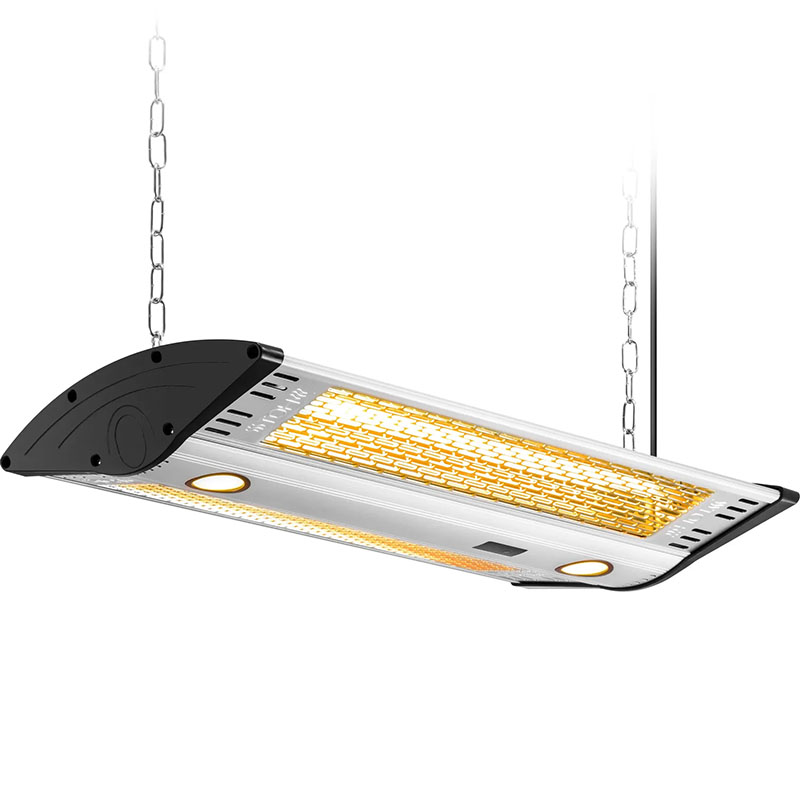 Trotec IR 2000 C 1410003205 - Riscaldatore a Soffitto di Design ad Infrarossi