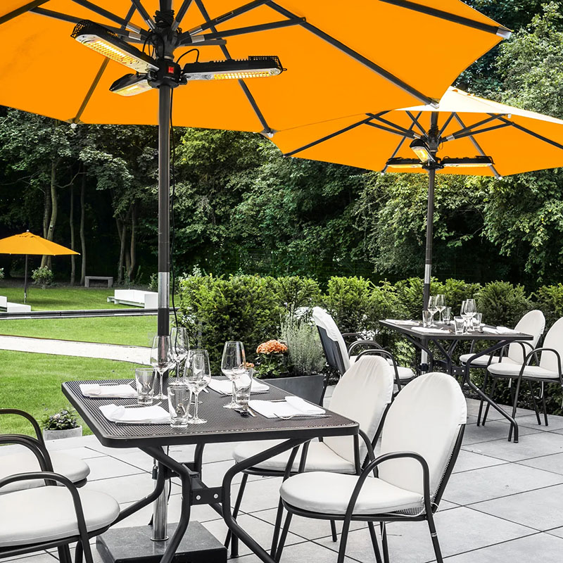 Trotec IR 2005 SC 1410003825 - Foldable 3-Blade Umbrella Heater