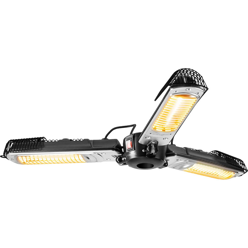 Trotec IR 2005 SC 1410003825 - Foldable 3-Blade Umbrella Heater