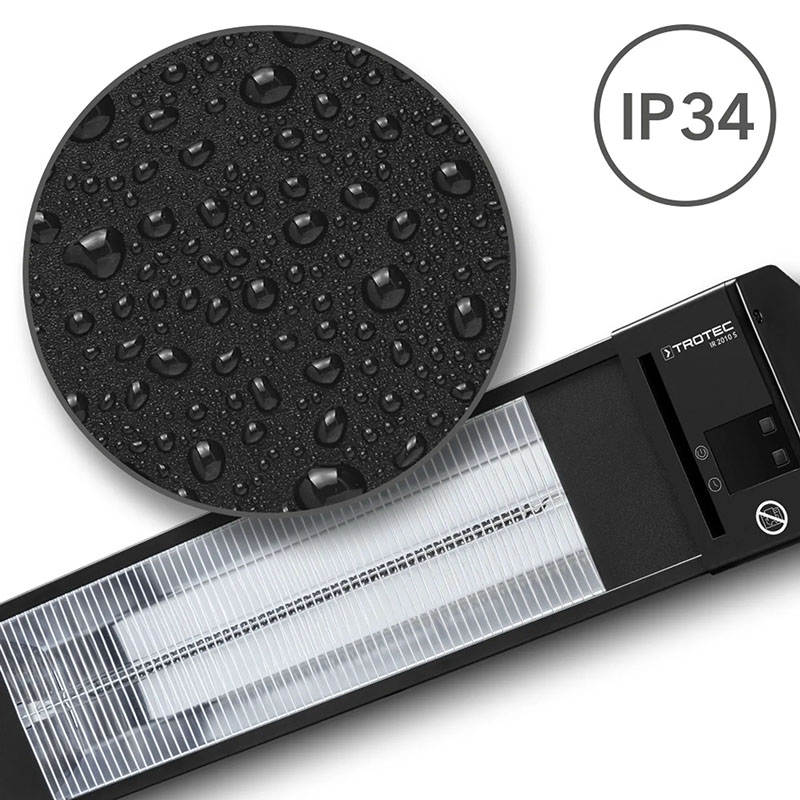 Trotec IR 2010 S 1410003102 - Ceiling Heater for Covered Outdoor Areas