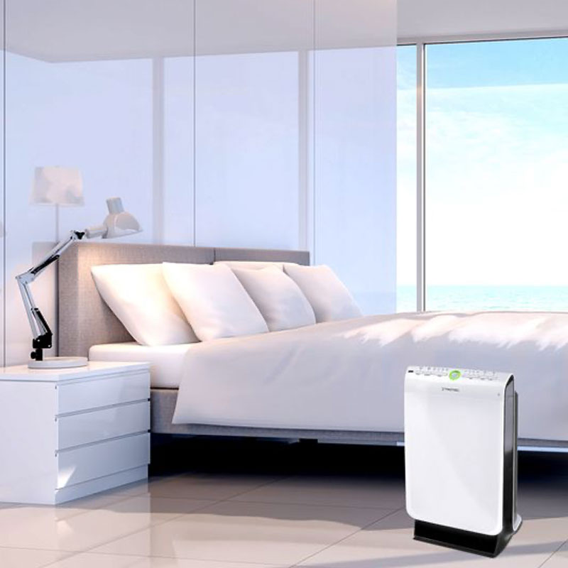 Trotec AirgoClean 100 E - Purificateur d'air pour pièces et bureaux avec ioniseur