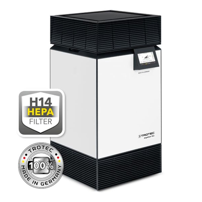 Trotec AirgoClean One - Purificateur d'air Hepa H14