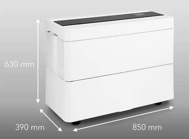 Trotec B 600 - Umidificatore area consigliata 420-1000 mq - con Opzione di Carica Automatica dell'Acqua e Lampada UV