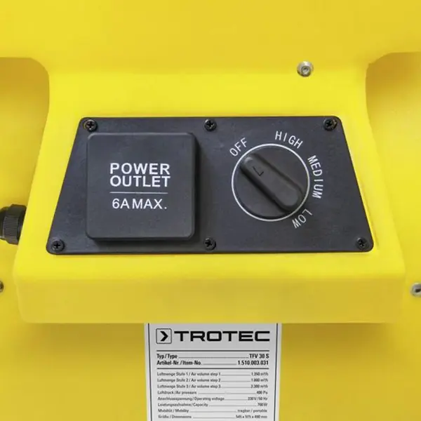 Trotec TFV 30 S turbo