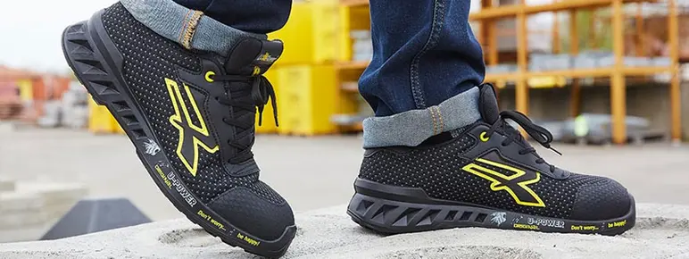 Scarpe U-Power leggere impermeabili inverno MATT Red Leve