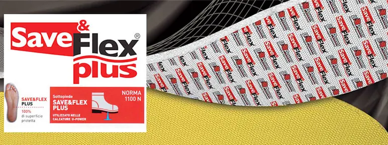 Tecnologia Saveflex Scarpe di Sicurezza u-power lavoro verok