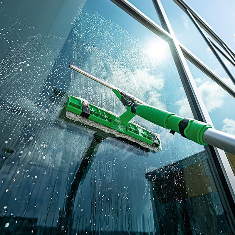 Unger VisaVersa Pro VV350 – Tergivetro e Lavavetri 2 in 1 Professionale per Pulizia Vetri