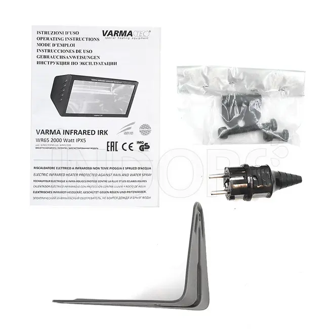 dotazione Varma WR 65/20 - Lampada riscaldamento infrarossi waterproof
