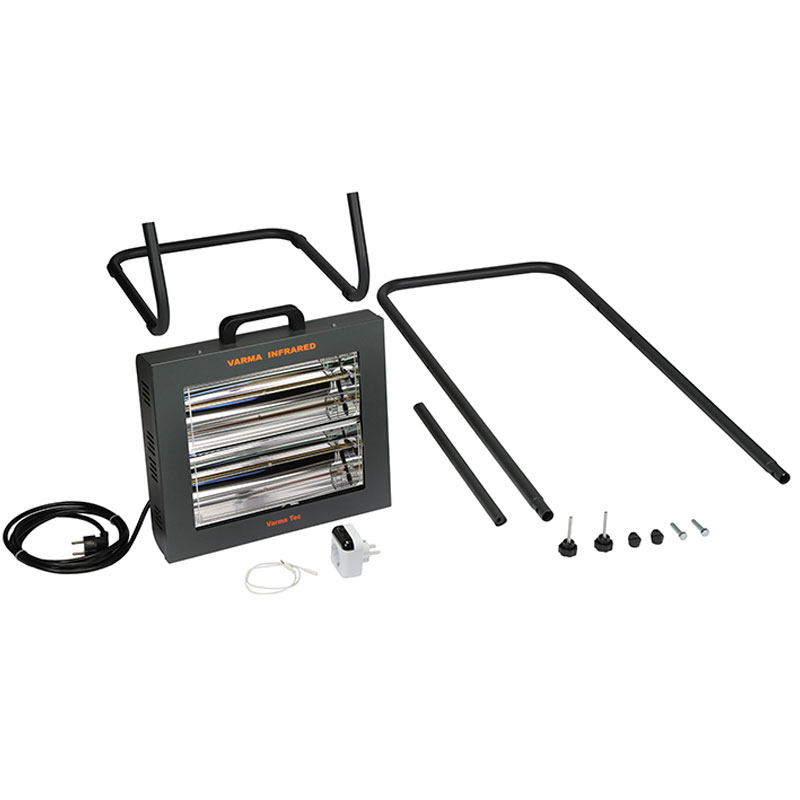 Varma Fire V400F - Adjustable Heat Lamp with Floor Stand