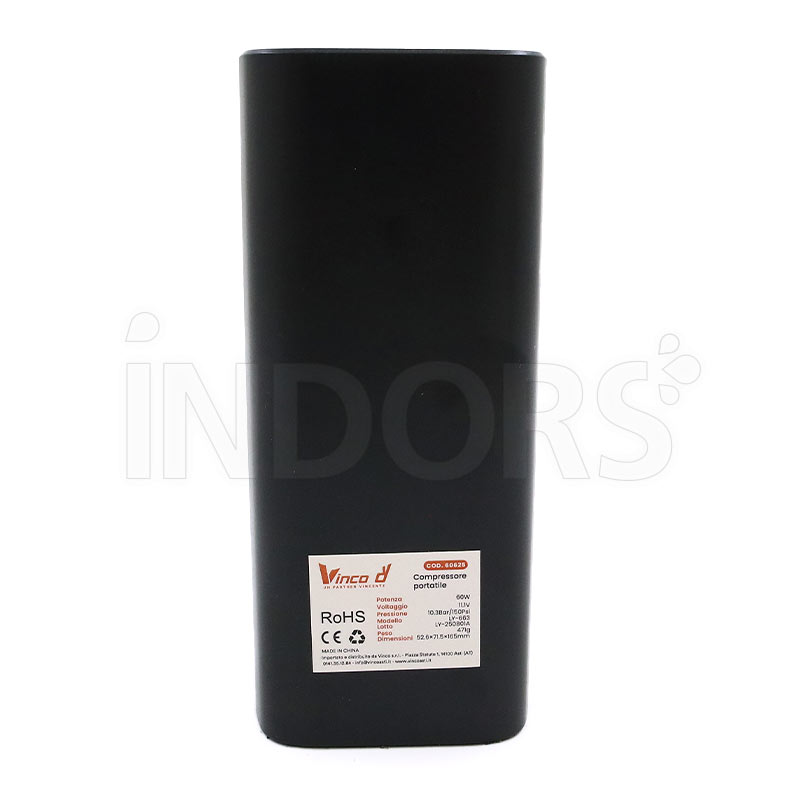 Vinco 60625 - Compressore Portatile Multifunzione a Batteria 11,1V