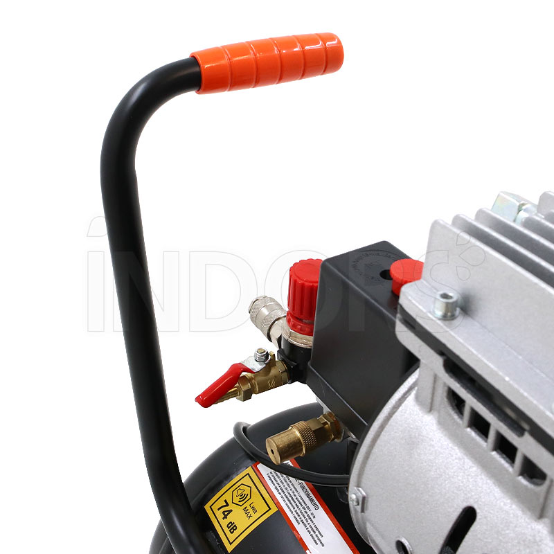 Vinco 60700 - 24 L Portable Silent Oil-Free Compressor