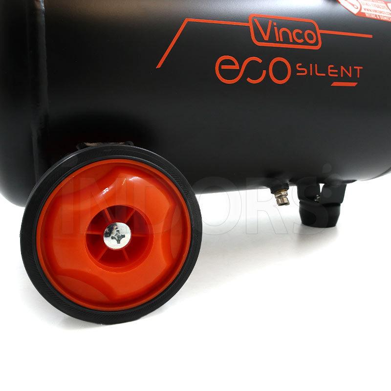 Vinco 60700 - 24 L Portable Silent Oil-Free Compressor