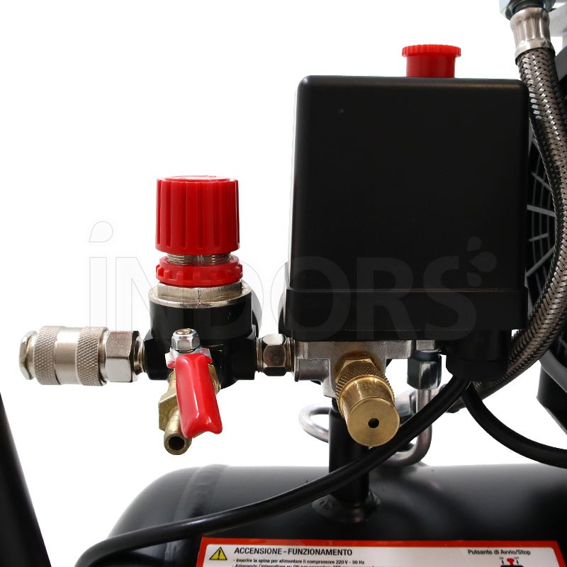 Vinco 60700 - 24 L Portable Silent Oil-Free Compressor