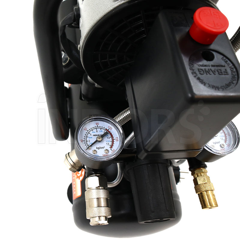 Vinco 60702 - 1 HP Silent Oil-Free Compressor